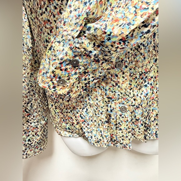 TORY BURCH Printed Silk Twill Blouse - Picture 4 of 8